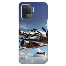 Чохол з мемом Тралалело тралала на OPPO Reno 5 Lite – Бомбардіро крокоділо