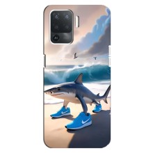 Чохол з мемом Тралалело тралала на OPPO Reno 5 Lite