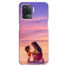 Чехол с мультфильмом Моана OPPO Reno 5 Lite (Моана и Симеа)