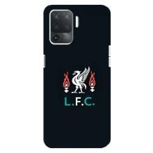 Чохли для OPPO Reno 5 Lite 
				 літерами та цифрами українською: ОППО Рено 5 Лайт (VPrint) - ТОП ФК (ФК Ліверпуль)