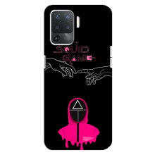 Чехол Гра в кальмара для OPPO Reno 5 Lite – Охранник