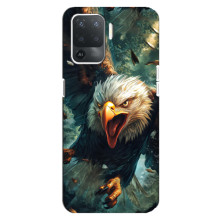 Чехол с картинкой «Хищники» для OPPO Reno 5 Lite – Орёл