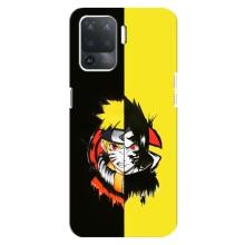 Naruto Anime Чохли для OPPO Reno 5 Lite 
				 літерами та цифрами українською: ОППО Рено 5 Лайт (AlphaPrint)