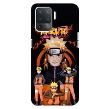 Naruto Anime Чохли для OPPO Reno 5 Lite 
				 літерами та цифрами українською: ОППО Рено 5 Лайт (AlphaPrint)