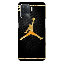 Силиконовый Чехол Nike Air Jordan на Оппо Рено 5 Лайт (Джордан 23)