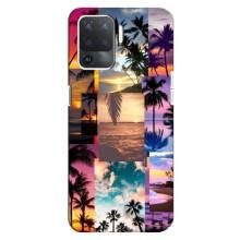 Силіконовий чохол з КАРТИНКАМИ літо для OPPO Reno 5 Lite (AlphaPrint) (Літня відпустка)