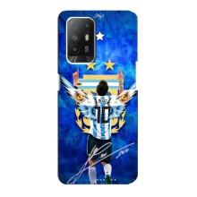 Чохли для Oppo Reno 5z (Leo чемпіон) (AlphaPrint) (Мессі збірна)