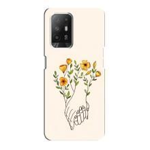 Чехлы для любимой на OPPO Рeнo 5з (VPrint) (Руки любві)