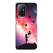 Чехлы для любимой на OPPO Рeнo 5з (VPrint) (З Кульками)