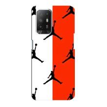 Чохли для Oppo Reno 5z - з картинкою JORDAN (AlphaPrint) (Лого Джордан)