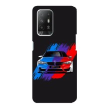 Чехол BMW для Оппо Рено 5з (Цветная БМВ)