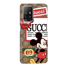 Чехол Disney Mouse Oppo Reno 5z (PREMIUMPrint) (Стильный Микки)