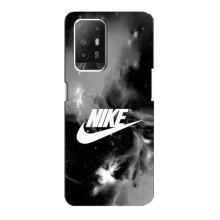 Чохол для Oppo Reno 5z - з принтом Найк (AlphaPrint) (Лого Найк)