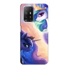 Чохол для OPPO Рeнo 5з - (Єдинорожки - Новинки) (AlphaPrint) (Єдинорожки)