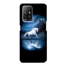 Чохол для OPPO Рeнo 5з - (Єдинорожки - Новинки) (AlphaPrint) (Єдиноріг)