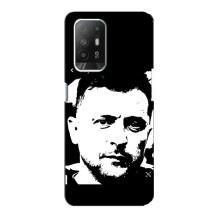 Чехол для Oppo Reno 5z (AlphaPrint - с принтом Зеленского)