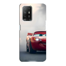 Силиконовый чехол Маквин для Oppo Reno 5z – Маквин на трасе