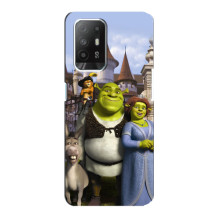 Чехол с мультфильмом Шрек на Oppo Reno 5z