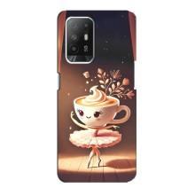 Чехол с мемом Тралалело тралала на Oppo Reno 5z – Балерина капучина