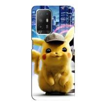 Чехол с Пикачу на Oppo Reno 5z – Пикачу в городе