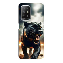 Чехол с картинкой «Хищники» для Oppo Reno 5z (Пантера)