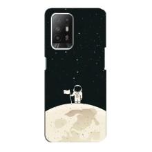 Космічні Чохли для OPPO Рeнo 5з (VPrint) (На місяці)