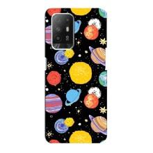 Космічні Чохли для OPPO Рeнo 5з (VPrint) (Намальовані планети)