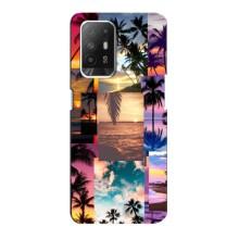 Силіконовий чохол з КАРТИНКАМИ літо для Oppo Reno 5z (AlphaPrint) (Літня відпустка)