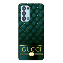 Чохли  GUCCI для OPPO Reno6 Pro Plus 5G . українською . (AlphaPrint) (Текстура Гуччі)
