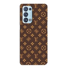 Чохли Луі Вітон для Oppo Reno6 Pro Plus 5G (AlphaPrint - LOUIS VUITTON) (фон LOUIS VUITTON)