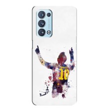 Чохли Мессі для Oppo Reno6 Pro Plus 5G (AlphaPrint) (Messi Barca)