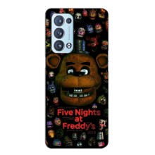 Чехлы Пять ночей с Фредди для Оппо Рено 6 Плюс (5G) (Freddy)