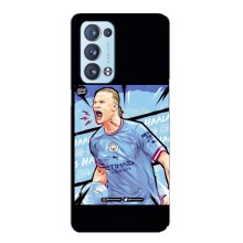 Чохли з футболістом Ерлінг Холанд для Oppo Reno6 Pro Plus 5G (AlphaPrint) (гол Ерлінг Холанд)