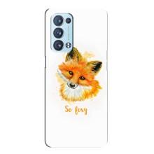Чохли з картинкою Лисичка для Oppo Reno6 Pro Plus 5G (VPrint) (Дівчинка Лиса)