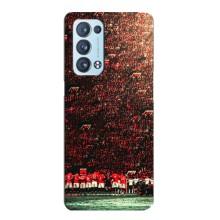 Чохол Манчестер Юнайтед для OPPO Reno6 Pro Plus 5G . українською . (AlphaPrint) (фанати Манчестер Юнайтед)
