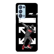 Чехол для Oppo Reno6 Pro Plus 5G с картинкой Supreme (AlphaPrint)