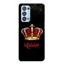 Чохол з Короною OPPO Reno6 Pro Plus 5G . українською . - (AlphaPrint) (Корона короля)