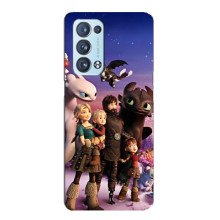 Чехол дракон Беззубик для Oppo Reno6 Pro Plus 5G – Герои дракона