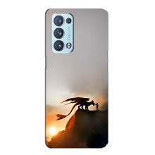Чехол дракон Беззубик для Oppo Reno6 Pro Plus 5G – Мультиик Беззубик