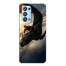 Чехол дракон Беззубик для Oppo Reno6 Pro Plus 5G – Полет Беззубика