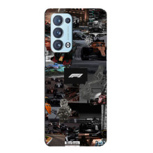 Чехол Формула1 на Oppo Reno6 Pro Plus 5G – Коллаж Ф1