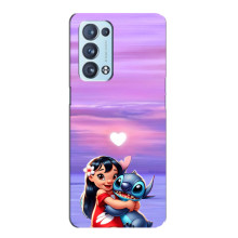 Чехол с рисунком Стич для Oppo Reno6 Pro Plus 5G – Стич и Лило