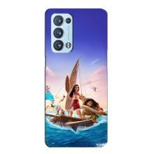 Чехол с мультфильмом Моана Oppo Reno6 Pro Plus 5G – Моана и Мауи