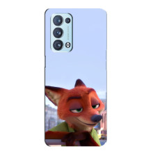 Чехол Зоотрополіс на Oppo Reno6 Pro Plus 5G – Лис Ник