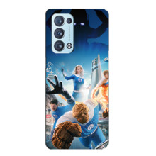Чехол с принтом Фантастическая четверка для Oppo Reno6 Pro Plus 5G – Герои Фантастической четверки
