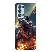 Чехол с картинкой «Хищники» для Oppo Reno6 Pro Plus 5G – Динозавр