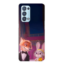 Силіконовий чохол з принтом Зоотрополіс для Oppo Reno6 Pro Plus 5G – Головні герої