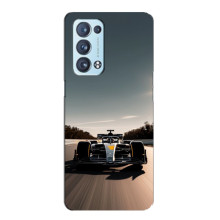 Чохол з принтом Формула 1 на Oppo Reno6 Pro Plus 5G – Болід Ф1