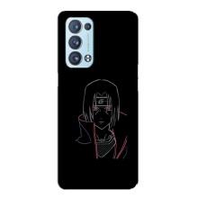 Чехлы на тему: Итачи Учиха для Oppo Reno6 Pro 5G (AlphaPrint)