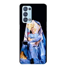 Чехлы с футболистом Ерлинг Холанд для Oppo Reno6 Pro 5G (AlphaPrint) (футболист Холанн)